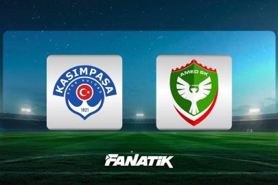 Kasımpaşa - Amed maçı canlı takip istatistikle ve canlı anlatım (Süper Lig 4. hafta maçı)