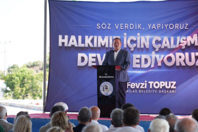 KÜLTÜR EVİ İÇİN TEMEL ATMA TÖRENİ GERÇEKLEŞTİRİLDİ