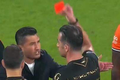 Maç bitti, Nuri Şahin çıldırdı! Başakşehir-Galatasaray karşılaşmasının ardından kırmızı kart...
