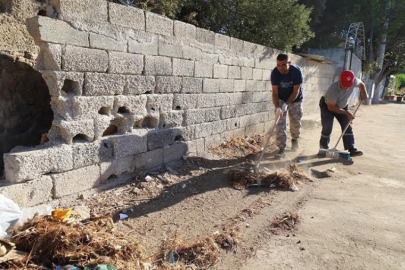 Menderes Belediyesi’nden Gümüldür’e Temizlik Çıkarması