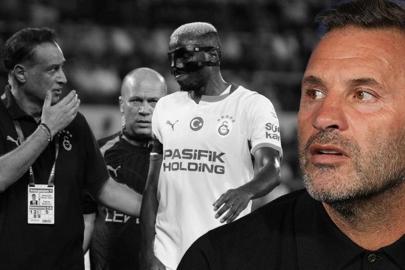 Okan Buruk'tan Osimhen için sakatlık açıklaması! 'MR çekilecek'