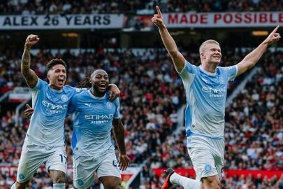 (ÖZET) Manchester derbisinde 10 kişiyle 3 puana... Manchester United - Manchester City maç sonucu 0-1