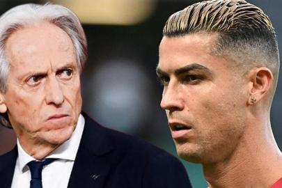 Portekiz'de Ronaldo krizi! Jorge Jesus oynatmayınca ortalık karıştı | Federasyon Başkanı devreye girdi