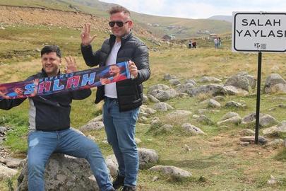 Salah yayladaki taşı meşhur etti