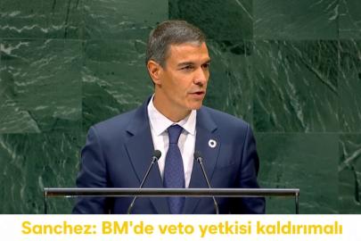 Sanchez: BM'de veto yetkisi kaldırımalı