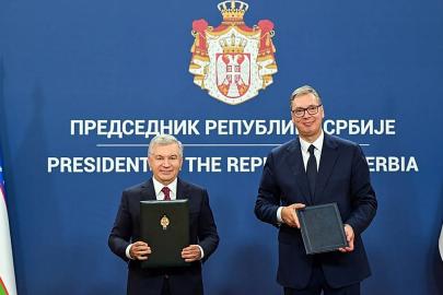 Sırbistan ve Özbekistan, Mirziyoyev'in ilk Belgrad ziyaretinde stratejik ortaklık kurdu