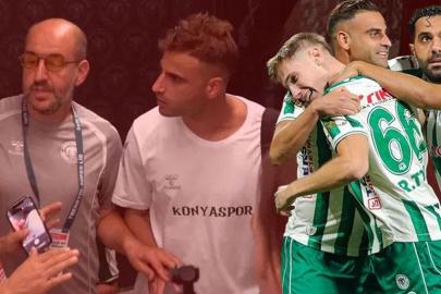 Trabzonspor maçının ardından Deniz Türüç ile TFF temsilcisi arasında sinirler gerildi!