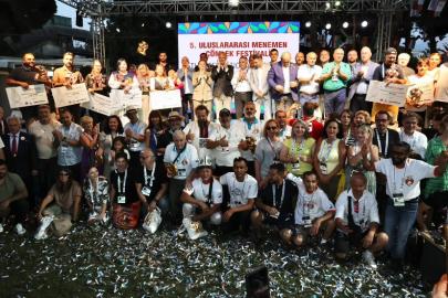 Uluslararası Menemen Çömlek Festivali'ne muhteşem final