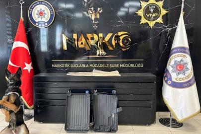 Van'da havalimanında 2 kilogram uyuşturucu ele geçirildi