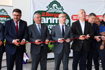 2. Bergama Tarım ve Hayvancılık Fuarı Törenle Açıldı