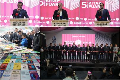 5'inci Bağcılar Kitap Fuarı açıldı