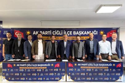 AK Parti Çiğli İlçe Başkanı Oktay Özdemir: “Çiğli’de yeni dönem, hizmet dönemi”