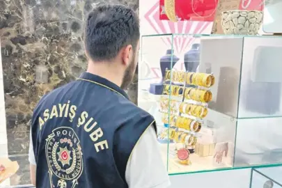 Altın vurgununda 33 şüpheliye gözaltı