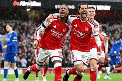 Arsenal zirve yarışında hata yapmadı... (ÖZET) Arsenal - Everton maç sonucu 2-0