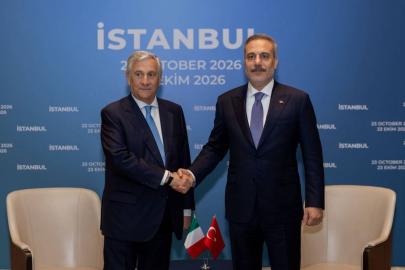 Bakan Fidan, İtalya Dışişleri Bakanı Tajani ile görüştü