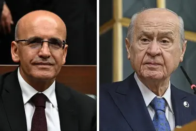 Bakan Şimşek'ten, MHP lideri Bahçeli’ye sürpriz ziyaret