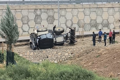 Batman'da kepçe devrildi