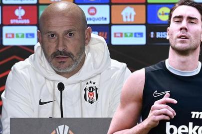 Beşiktaş Teknik Direktörü Italiano'dan Hoffenheim maçı öncesi Vlahovic sözleri... 'İstanbul'da bırakmak zorunda kaldık'
