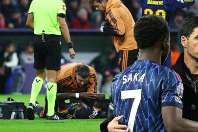 Bukayo Saka'nın sakatlığı Arteta'nın canını sıktı