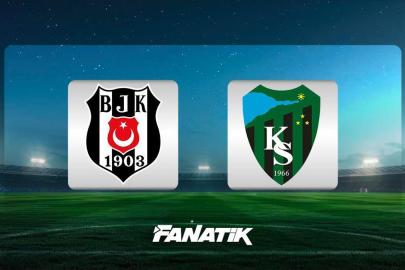 CANLI | Beşiktaş-Kocaelispor maçı Canlı Anlatım - BJK - KOCAELİ maçı kadrosu, skoru ve istatistikleri