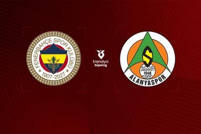 CANLI | Fenerbahçe - Alanyaspor maçı Canlı Anlatım - FB ALA maçı kadroları, skoru ve istatistikleri (Süper Lig 8. hafta maçı)