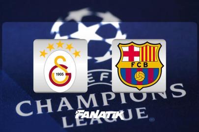 CANLI | Galatasaray - Barcelona maçı Canlı Anlatım GS BAR maçı kadroları, skoru ve istatistikleri