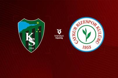 CANLI | Kocaelispor - Çaykur Rizespor