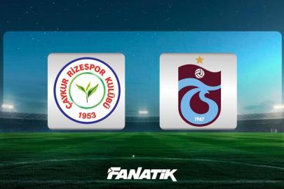 CANLI| Rizespor - Trabzonspor maçı ne zaman, saat kaçta, hangi kanalda? (Muhtemel 11'ler)