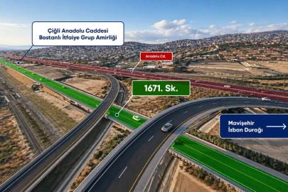 Çiğli ile Karşıyaka arasında yeni bağlantı yolu