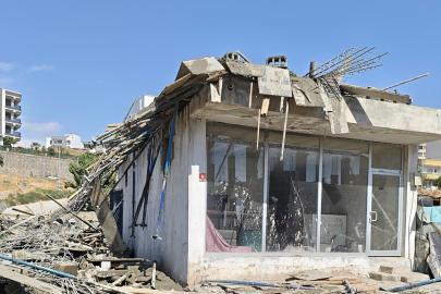 Cizre’de inşaat çöktü 5 yaralı