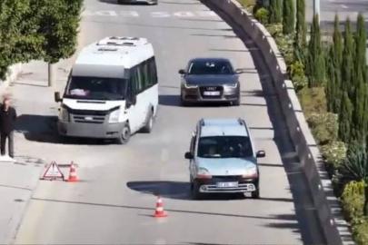 Denetimden kaçmaya çalışan minibüs sürücüsüne para cezası
