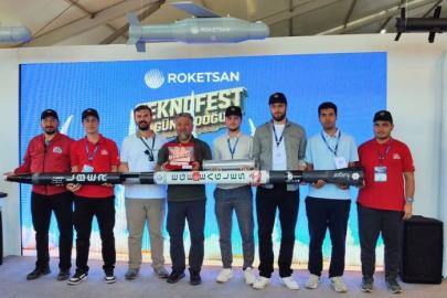 Ege Eagles Roket Takımı “En Güzel Roket Ödülü”nün sahibi oldu