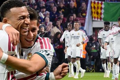 El Clasico'nun galibi Real Madrid! Mbappe'den 2 gol... Barcelona-Real Madrid maç sonucu: 1-2