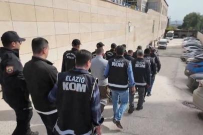 Elazığ'da tefecilik operasyonunda 4 şüpheli tutuklandı