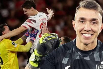 Eski Galatasaraylı Muslera 3 penaltı kurtardı tarihe geçti! Estudiantes'i finale çıkardı