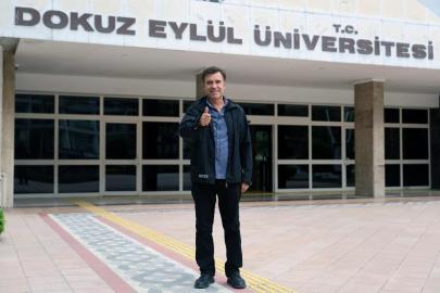 Feyyaz Uçar, DEÜ 60+Tazelenme Üniversitesinde Yeniden Öğrenci Oldu