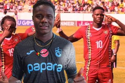 Franculino Dju fırtınası! Trabzonspor'un golcüsü milli arada coştu