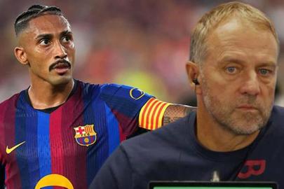 Galatasaray'a karşı karşı oynayacak mı? Barcelona'dan Raphinha için resmi açıklama!
