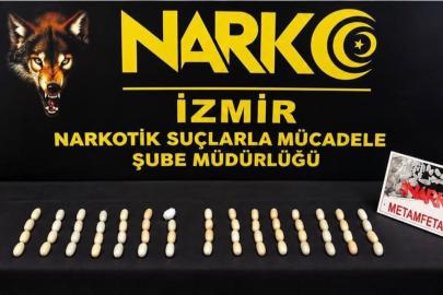 Havalimanında yutulan 60 kapsülde 495 gram metamfetamin ele geçirildi