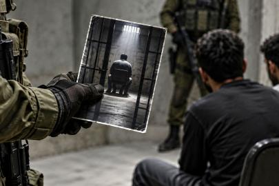 İşgalciler, İbrahim Hamed'in tecrit fotoğrafını Filistinlileri korkutmak için kullandı
