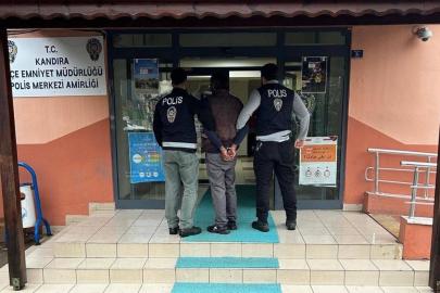 Kocaeli'de 25 yıl gün hapis cezası bulunan hükümlü yakalandı