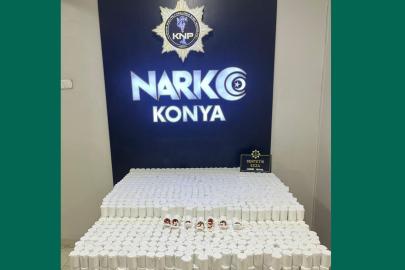 Konya’da uyuşturucu operasyonunda 8 şüpheli gözaltına alındı