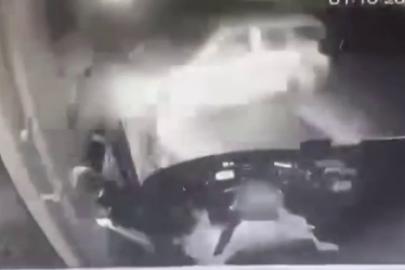 Malatya'da 2 kişinin öldüğü kaza anı otobüs kamerasında