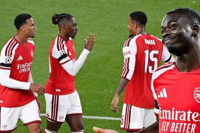 (ÖZET) Arsenal 2. yarı açıldı! 3 puanı 3 golle aldı | Arsenal - Lille maç sonucu: 3-0