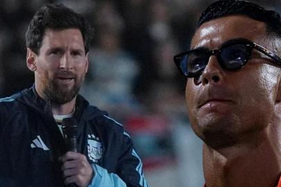 Ronaldo'dan Messi'ye veda mesajı: Tarih yazdın