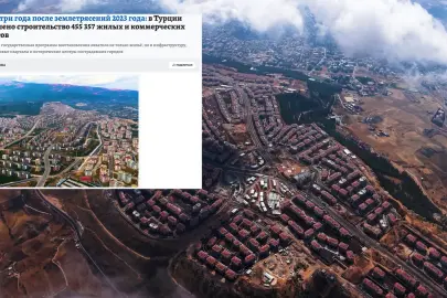Saatte 23, günde 550 konut: Deprem konutları Rus basınını hayran bıraktı