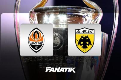 Shakhtar Donetsk - AEK Atina maçı ne zaman, saat kaçta, hangi kanalda canlı yayınlanacak? (UEFA Şampiyonlar Ligi)