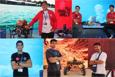 TEKNOFEST'te gençlerden teknoloji başarısı: Gençler geliştirdikleri araçların üretim süreçlerini anlattı