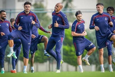 Trabzonspor, Çaykur Rizespor hazırlıklarını sürdürdü