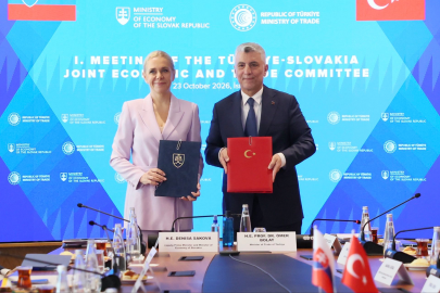 Türkiye ile Slovakya arasında 5 milyar dolarlık ticaret hedefi